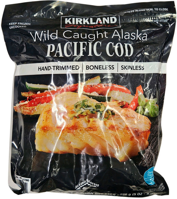 커클랜드 대구살 스테이크 (냉동), 1개, 907g