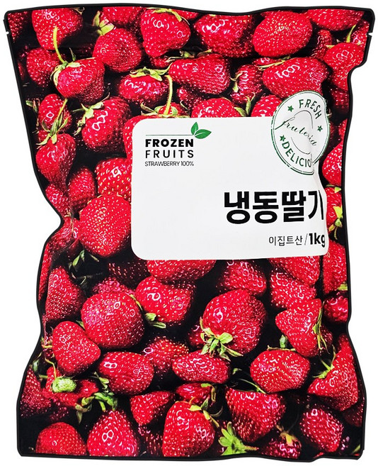이안 이집트산 냉동딸기, 2개, 1kg