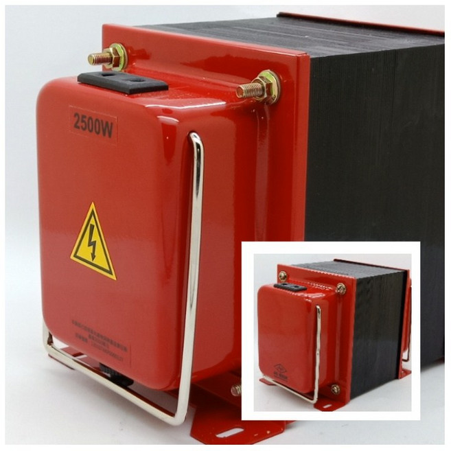 JOSHIN專利變壓器110V轉230V雙向升降壓攜帶式500W-2500W(附電源線 過載保護器), 1個