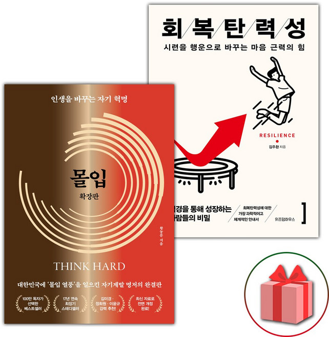몰입 확장판 + 회복탄력성 세트