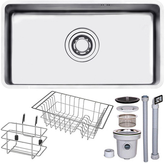 리젠스 사각싱크볼 LQ840세트 사각볼 싱크볼교체, 올스텐배수구, 1개