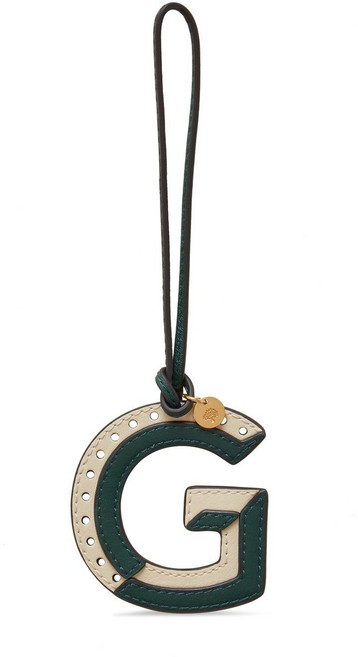 멀버리 투 컬러 레더 키링 - G RK5461/657Z948