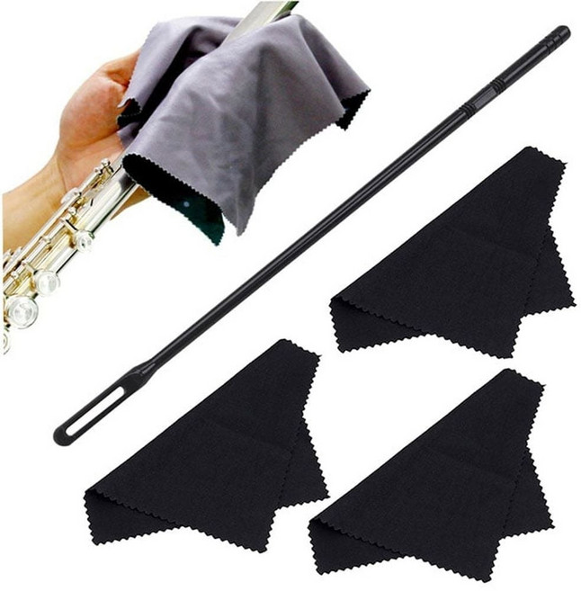 아이레노 플룻 내부청소 세트 흡수력 뛰어난 극세사 스크래치 방지 소지봉 융 클리너, 청소세트, 1개