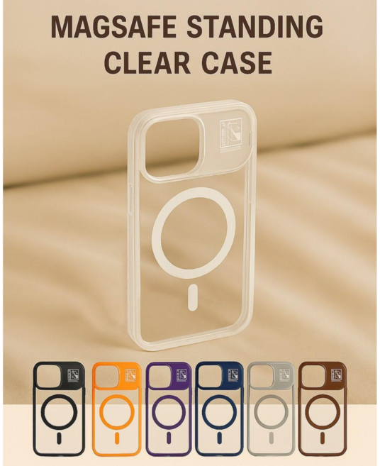 페블 아이폰 케이스 자석 2배 자력 맥세이프 다양한 스탠딩 거치대 감성 케이스 카메라렌즈 보호