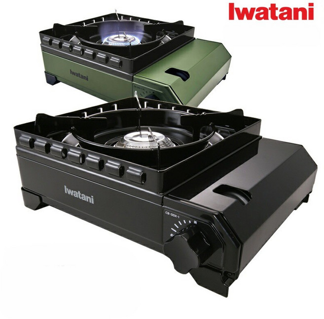 해외 구매대행 IWATANI 이와타니 터프마루 휴대용버너 캠핑버너 낚시버너 CB-ODX-1 일본발송, 올리브, 1개