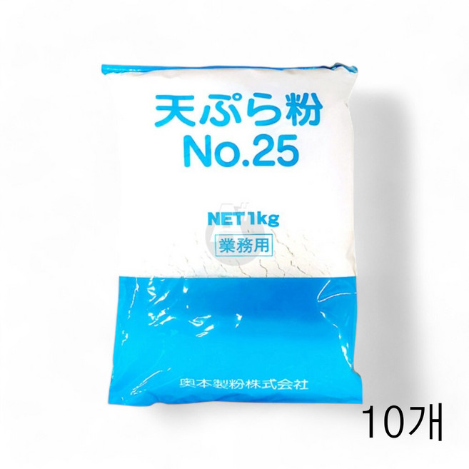 덴뿌라고 일본식 1Kg 일식돈까쓰 식당용 대용량 튀김옷 튀김가루 10개 X 엘에프푸드