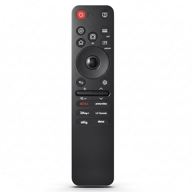 LG 매직 리모컨 | 스마트 TV (2019-2025 모델) 음성 제어 및 포인터 기능 OLED / QNED 나노셀 UHD 4K 8K 모델 MR25GA MR24GA MR23GA