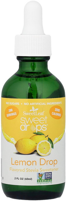 스위트리프 스테비아 레몬 드롭 액상 스테비아 60ml WDN-12396, 1개