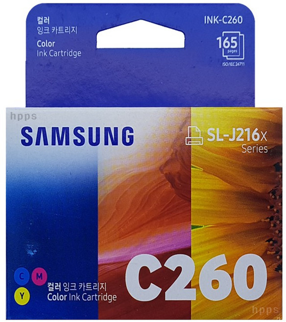삼성정품잉크 INK-C260 (칼라), 1개