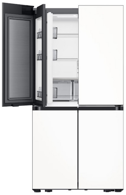 (가정의달)2026신상 BESPOKE AI 4도어 MAX 639L 키친핏 (푸드쇼케이스) 대용량 냉장고 에센셜화이트 오픈오토도어(본사정품/안심배달/폐가전수거)_RM70F63M2Z, RM70F63M2Z