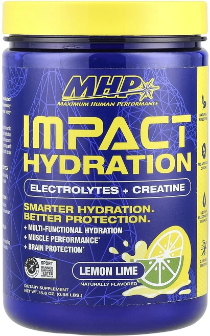 효과가 좋은 MHP 효과적인 수분 보충 전해질 + 크레아틴 레몬 라임 15.6oz(0.98lbs) 최저가격, MHP효과적인수분보충전해질크레아틴레몬라임156oz098, 1개 - 쿠팡