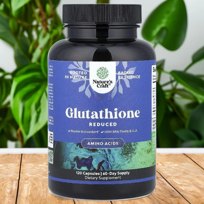 네이처스크래프트 L 엘 글루타치온 밀크씨슬 알파리포산 글루타티온 밀크시슬 120캡슐, 1개, 120정 - 쿠팡