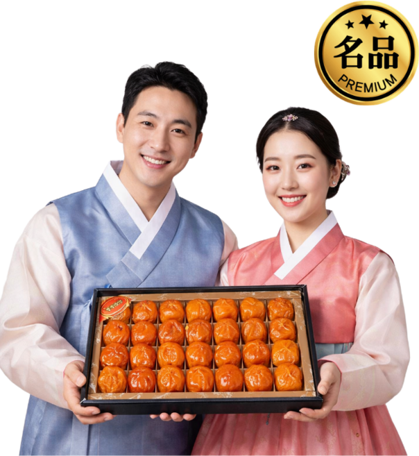 대봉곶감 영동 반건시 선물세트 24구, 1개, 24구 * 2개 (총 중량 3.6kg 내외)