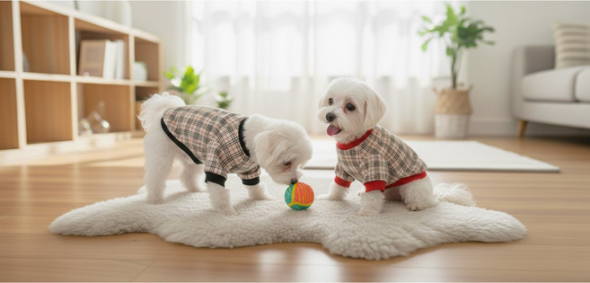 체크체크맨투맨티셔츠 국내 자체제작! 강아지 고양이 옷 티셔츠 실내복 올인원 반려견 중형견 대형견 XS-XL, 레드, 1개