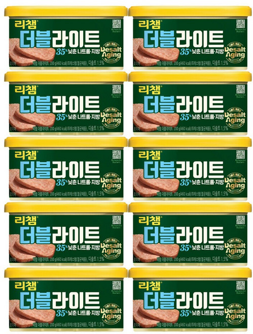 동원 리챔 더블라이트 200g 10캔, 10개