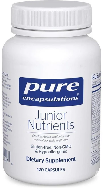 퓨어 인캡슐레이션 주니어 뉴트리언트 캡슐 멀티비타민, 1개, 120정 - 쿠팡