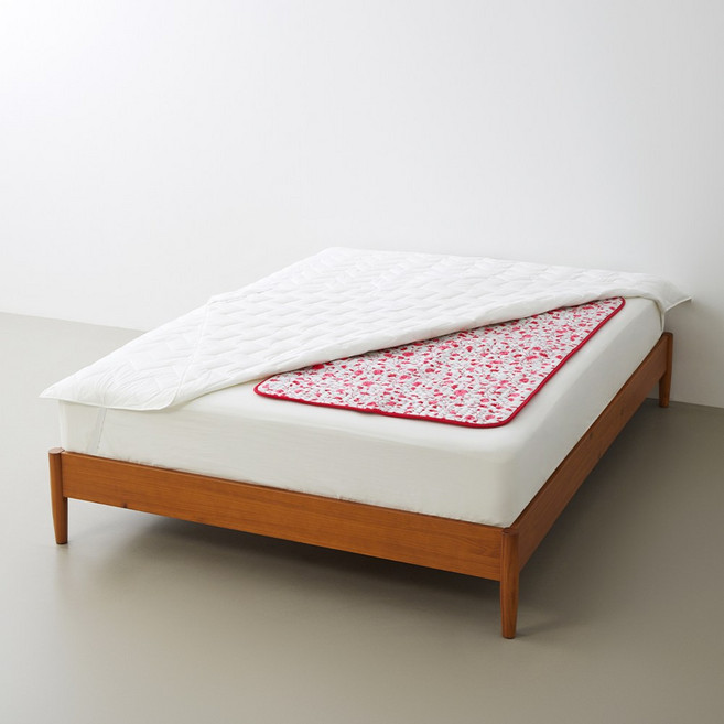 보이로 전기요 전자파없는 전기매트 온열매트 1인용 2인용, 05.  UB03 레드 플라워 1인용