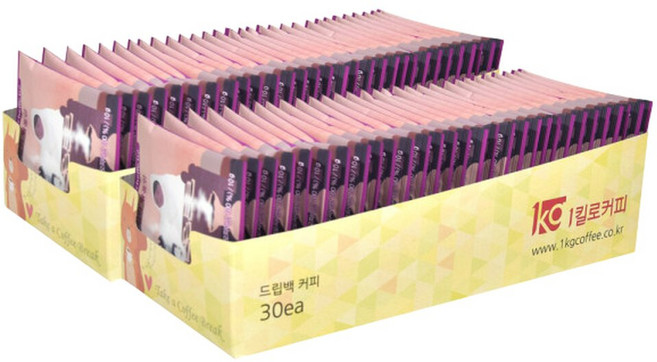 뜻밖의 황홀함 드립백 원두커피 10g 60개입 1개