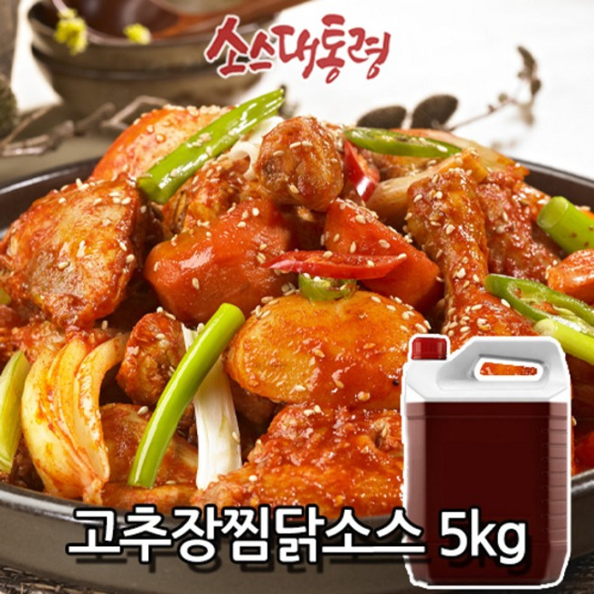 고추장찜닭소스 5kg, 1개