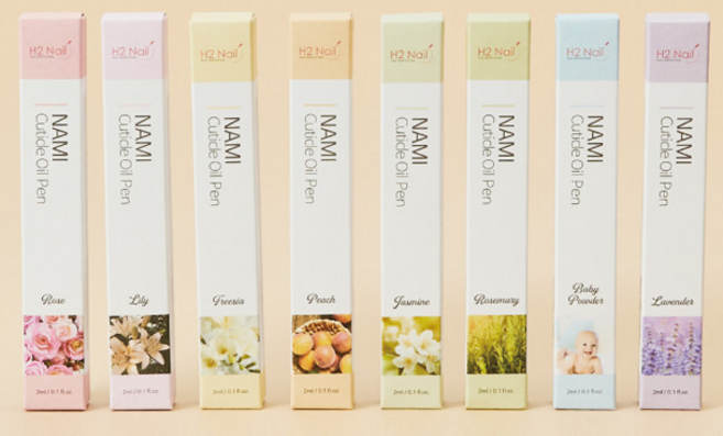 H2네일 국내산 최저 나미 큐티클 오일펜 8종세트, 8개, 2ml