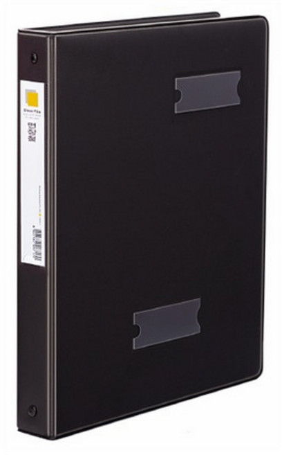 문화 면장철 40매 A4 흑색 B671-71, 단품