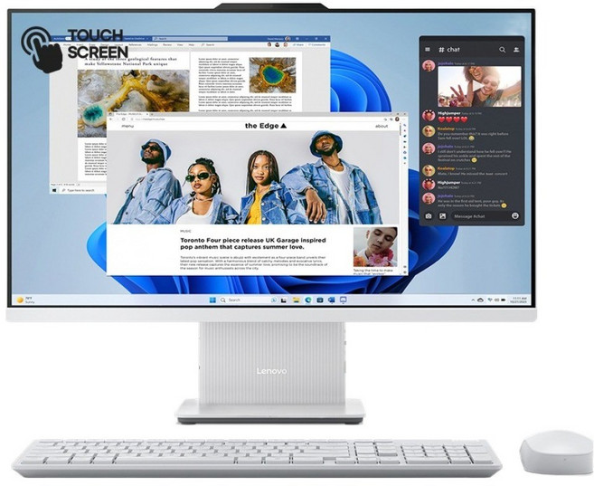 레노버 2025 아이디어센터 AIO 27IRH9 코어i5 인텔 13세대, Cloud Grey, 16GB, 1TB, WIN11 Home, F0HM00QKKR