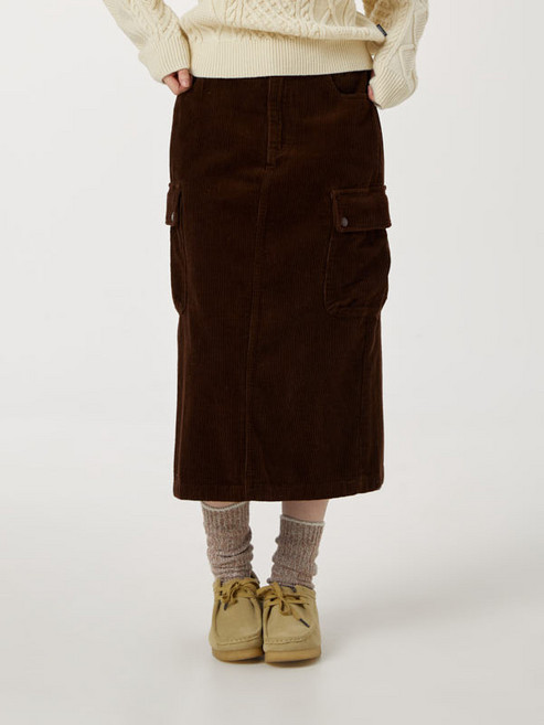 [AK수원점] [후아유] 여성 Corduroy Cargo Long Skirt WHWHF4954F