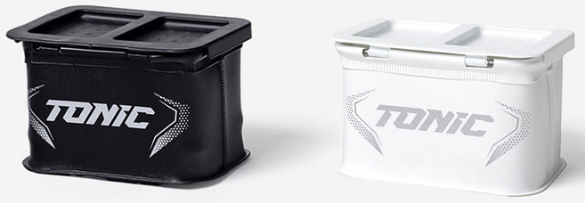 토닉 미끼통 TEB 새우통 크릴통 밑밥통, 1개, 블랙