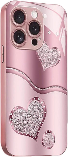 아이폰 풀커버 케이스 풀커버 케이스 아이폰17Pro/16/15/14/13 Promax 강화유리 케이스 풀커버 적용, Pink, for iPhone 11 Pro