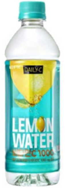 롯데 데일리C 레몬워터 500ml 6입