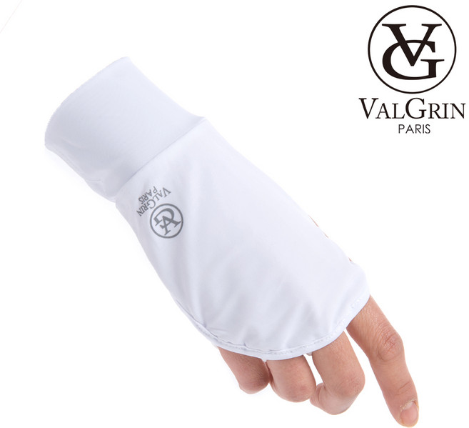 발그린 자외선차단 손등장갑 화이트, 남성용 FREE, 양손착용