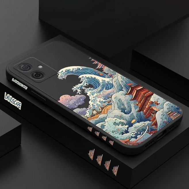 레이징 바다 실리콘 케이스 모토로라 모토 커버