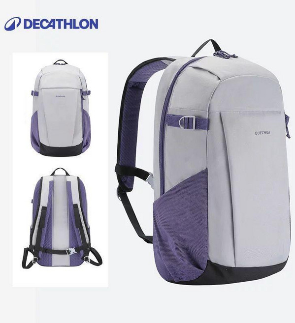 DECATHLON NH ARPENAZ 100 輕量戶外運動後背包, 丁香紫- 新色上線,20升