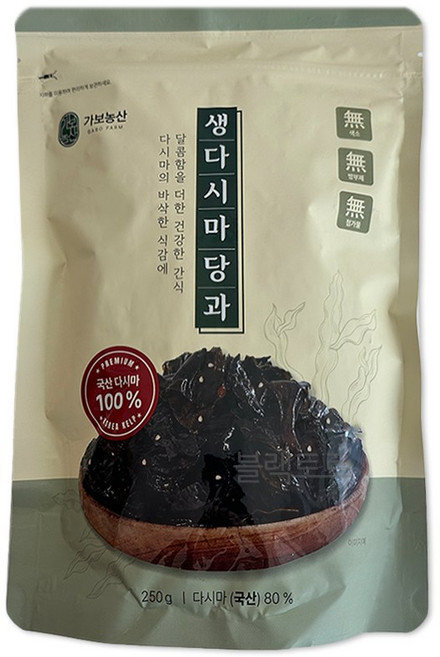 다시마당과 생다시마당과, 1개, 250g