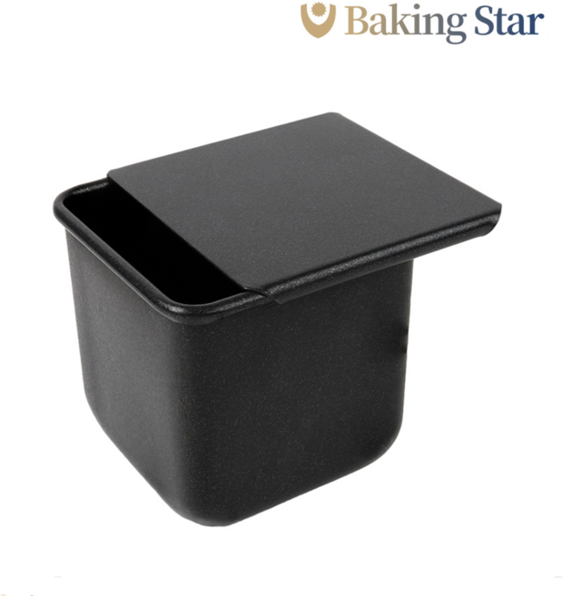 큐브식빵팬+뚜껑 SET 70mm 양면코팅 미니식빵틀, 1개