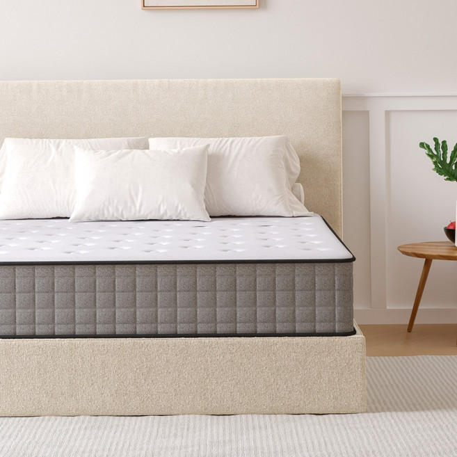 라보토리 편안한 독립스프링 매트리스, 20cm, 중간 단단함