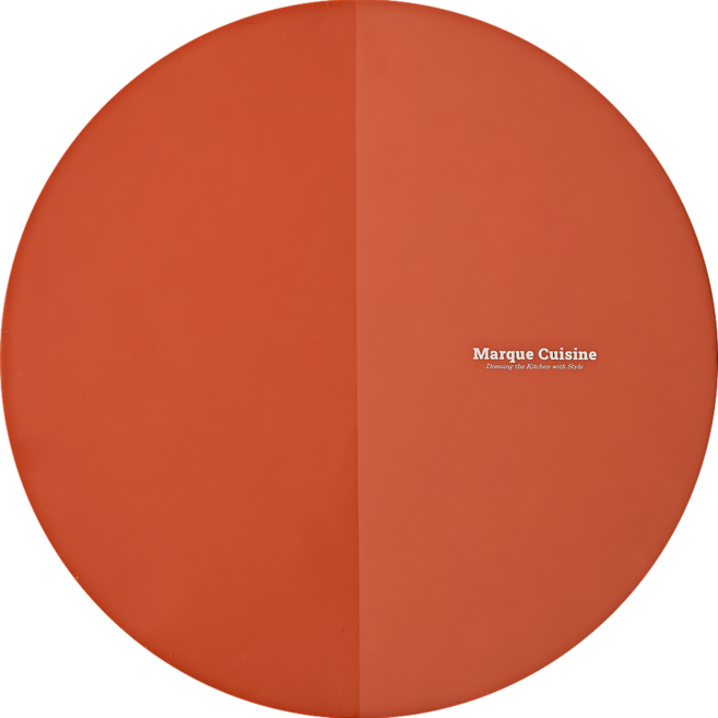 마르쿠진 논슬립 두꺼운 실리콘 인덕션 보호 매트 23cm, 1개, 벨벳레드