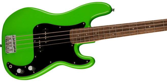 Squier Sonic Precision Bass 電貝斯 萊姆綠 FSR 工廠特仕版, 詳見包裝