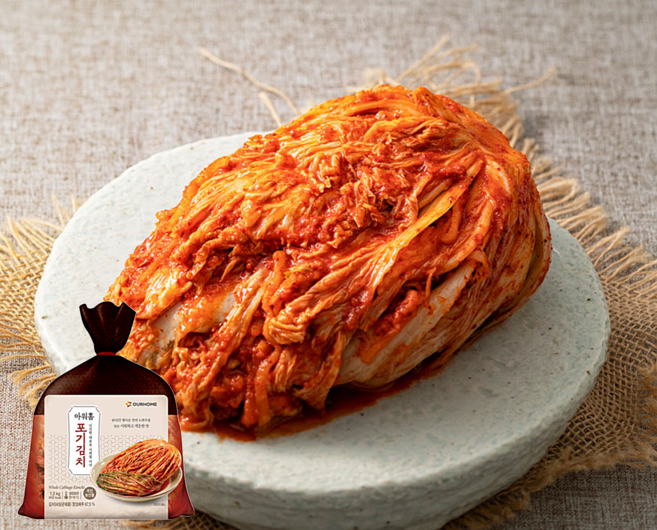 아워홈 포기김치, 2개, 1.2kg