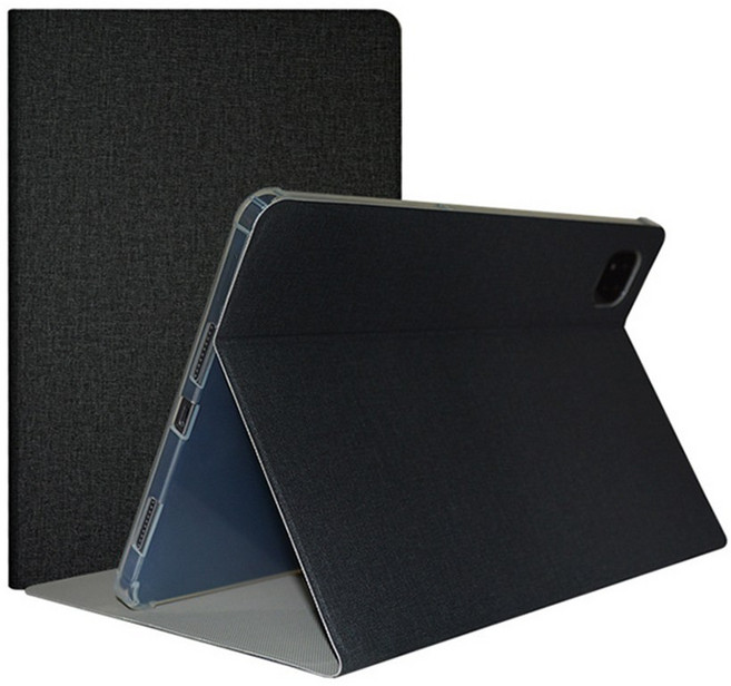 ALLDOCUBE iPlay 60 Pad Pro 12.1 북커버 케이스, 차콜블랙, 1개