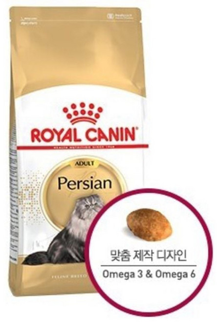 로얄캐닌 캣 페르시안 어덜트 2kg, 1개