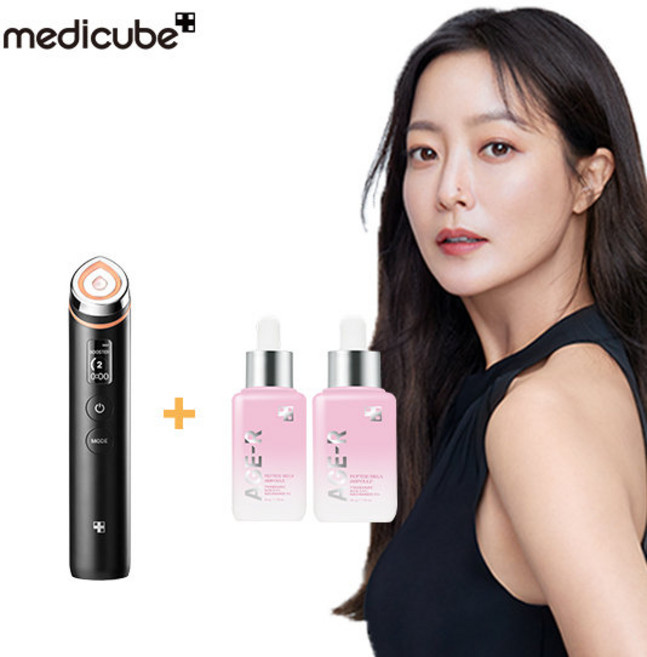 메디큐브 에이지알 부스터프로&기미앰플 패키지, 블랙, ME-BPRO