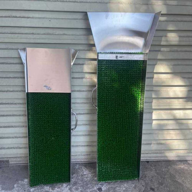 모래 사금 슬루이스 사금패닝 채취도구 하천 채금기, 1개, 기본형