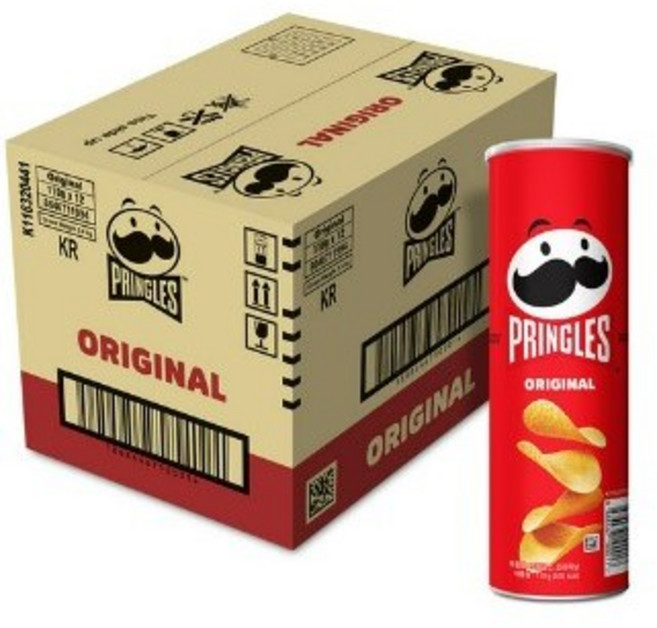 프링글스 오리지날 감자스낵, 110g, 120개