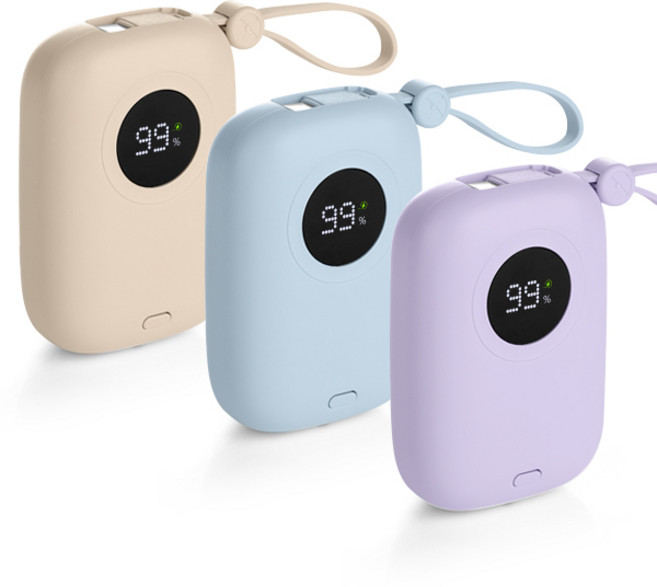 대용량 고속충전 PD22.5W 보조배터리 2세대 포켓미니2 (10000mAh) 퀵차지3.0, 아이보리