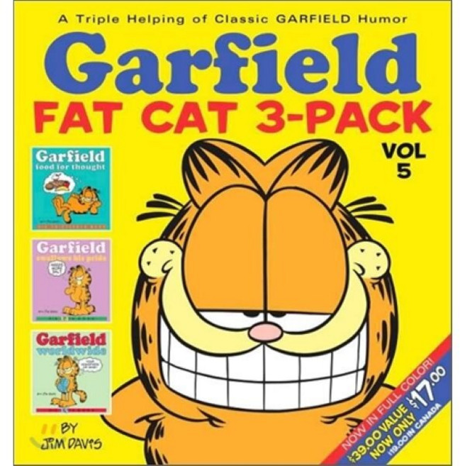 Garfield Fat Cat 3-Pack #5, Random House Worlds