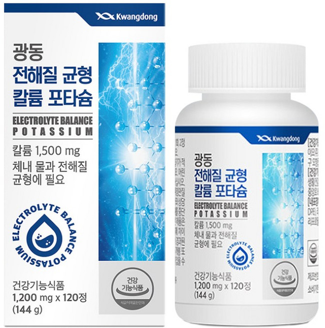 식약처 인정 미네랄 과일혼합채소분말 옥수수수염 토마토 뽕나무잎 히비스커스추출물 전해질 균형 칼륨 포타슘 1병 (1개월분), 1박스, 120정