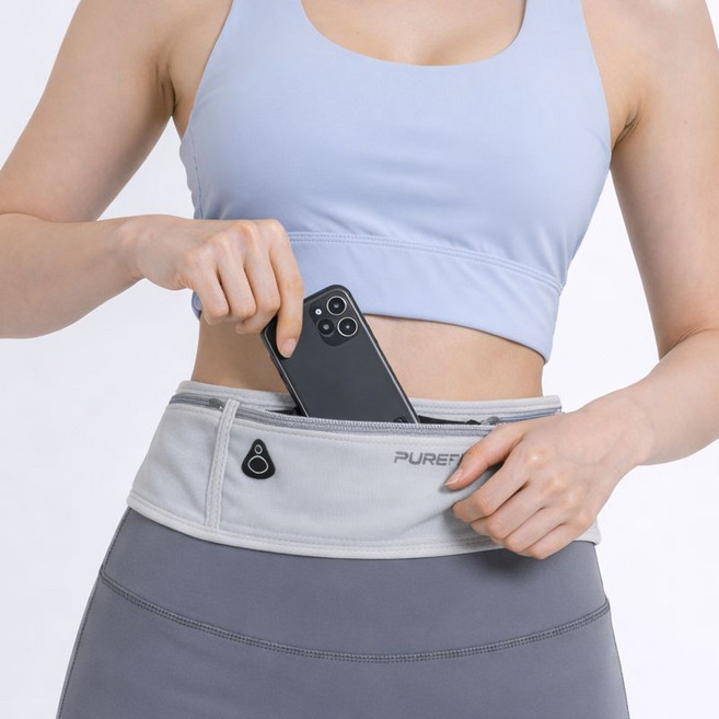 퓨어핏 러닝벨트 초경량 플립벨트 방수 힙색