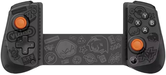 게임서 X5S 젠레스 존 제로 콜라보 블루투스 유무선 게임 컨트롤러 섀도우 블랙, 1개