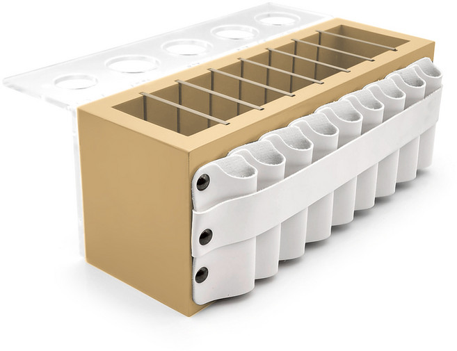 이동식 미용실 트레이 원목 가위정리대 (트레이정리박스), 베이지